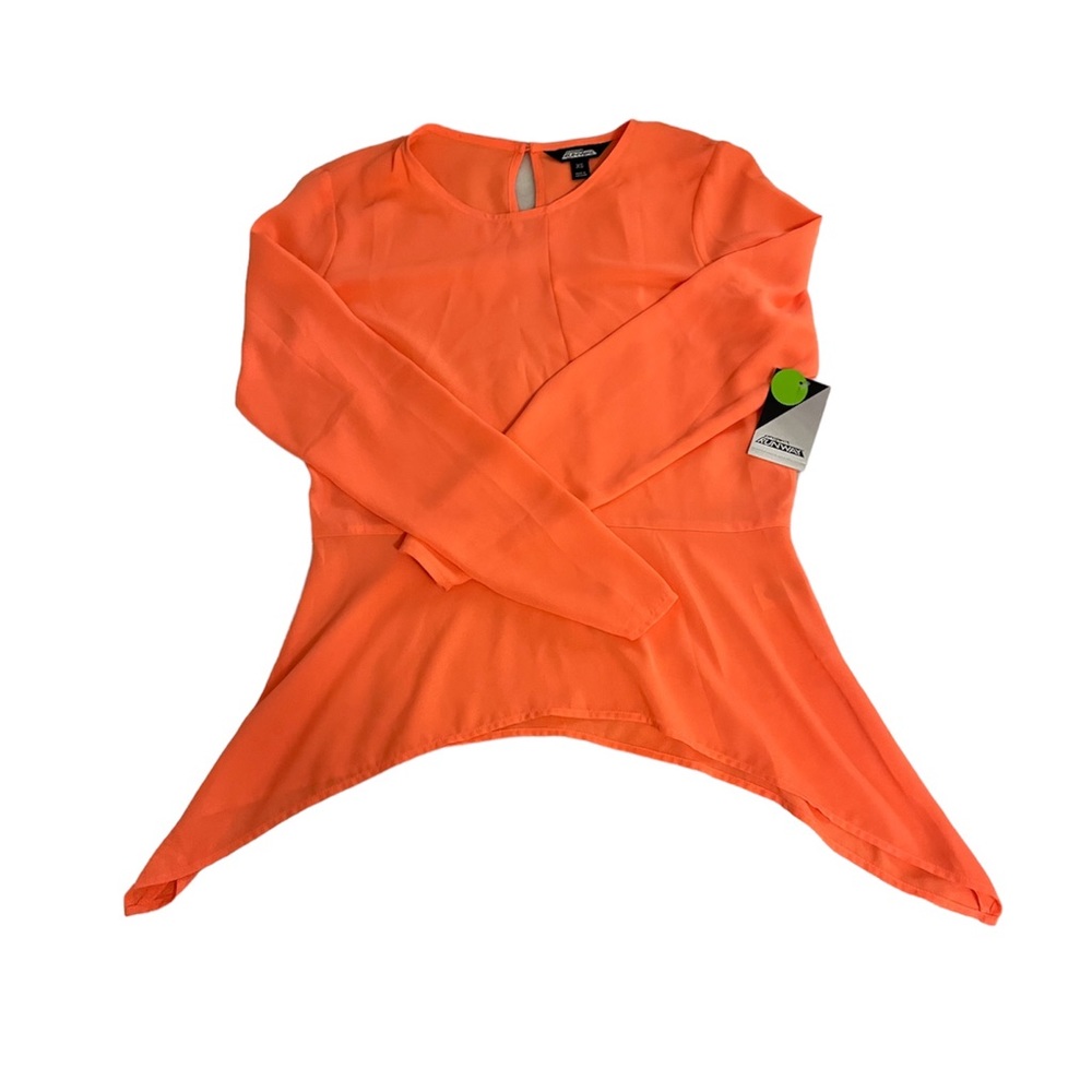 Flowy Orange NWT Project Runway Blouse